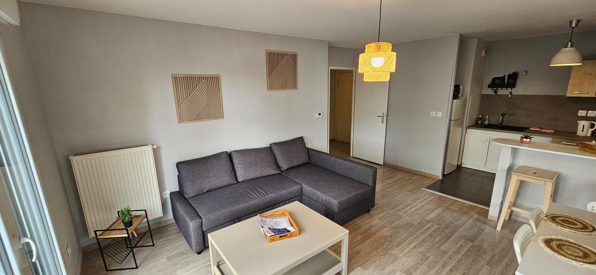 Appartement 2 Chambres Avec Terrasse Et Garage Saint-Andre-lez-Lille Exterior foto